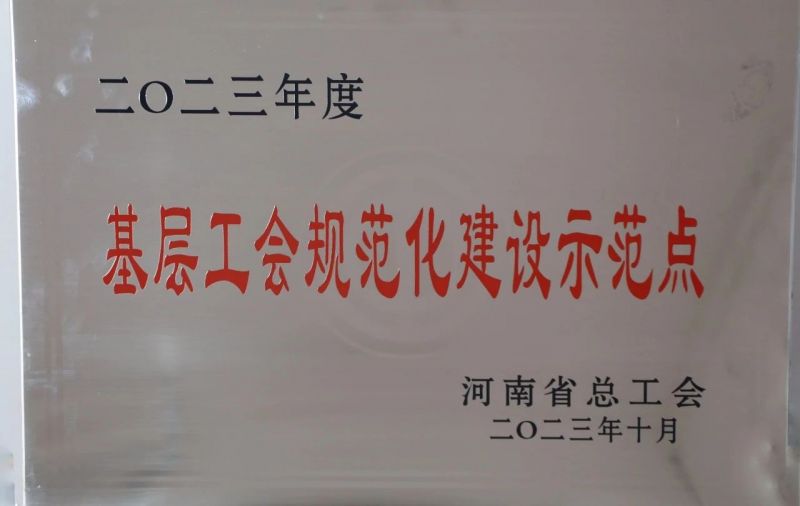 喜報(bào)！公司工會(huì)再添省級(jí)新榮譽(yù)